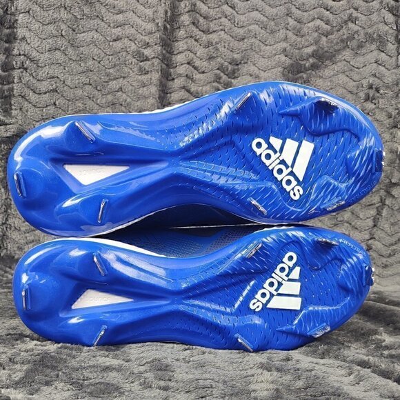 Adidas Icon 6 Bounce Mens Baseball Cleats Shoes Blue/Black FV9350 (NWT) Size 9.5 - Picture 5 of 7